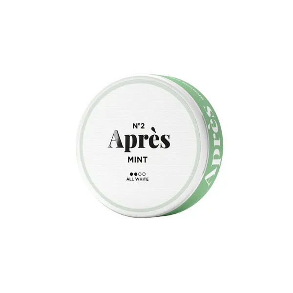 Après 8mg Mint Nicotine Snus Pouches 20 Pouches :: Short Dated Stock ::