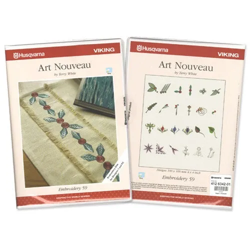 Art Nouveau Embroidery CD #59