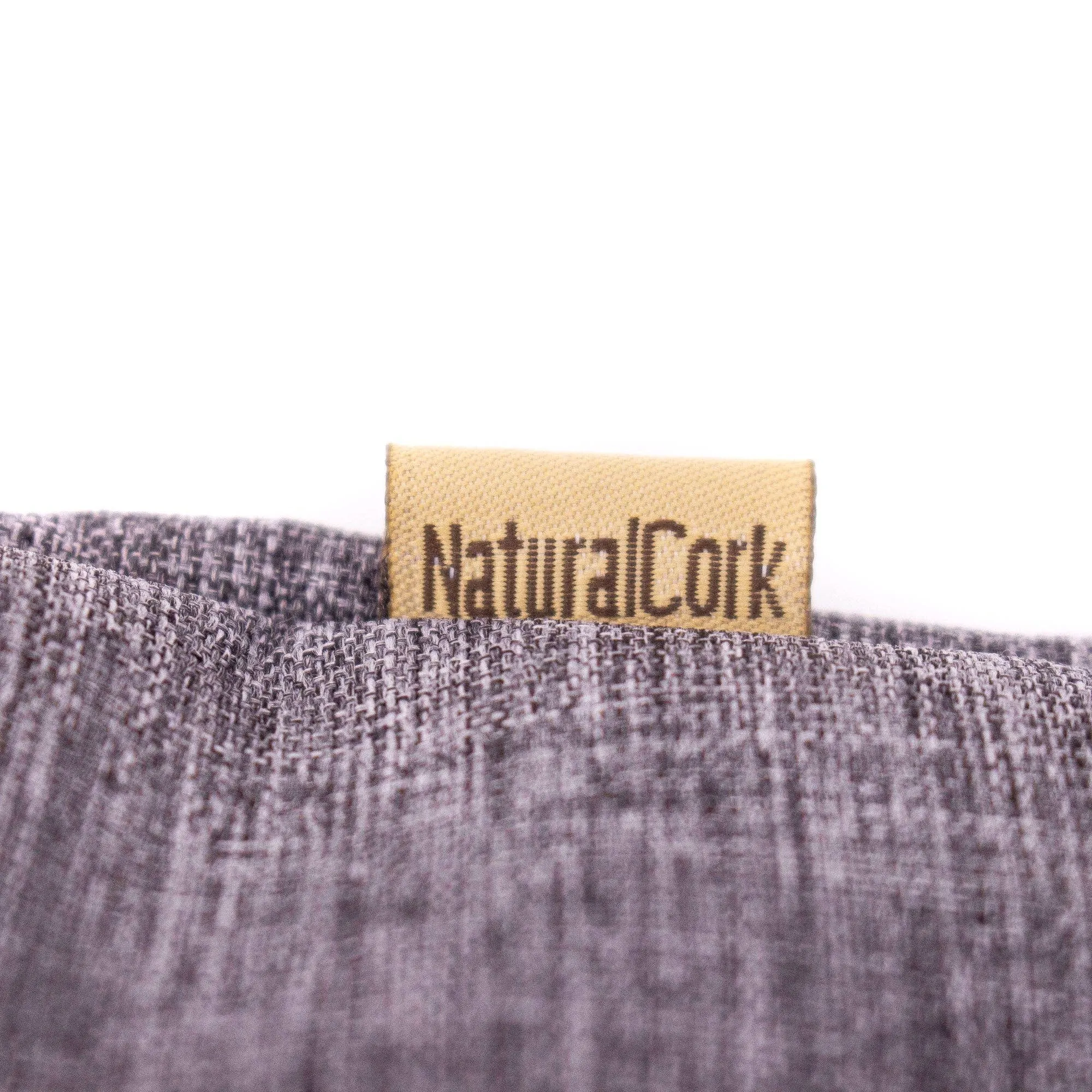 Cork with gray fabric women's Tote bag BAG-2057-D