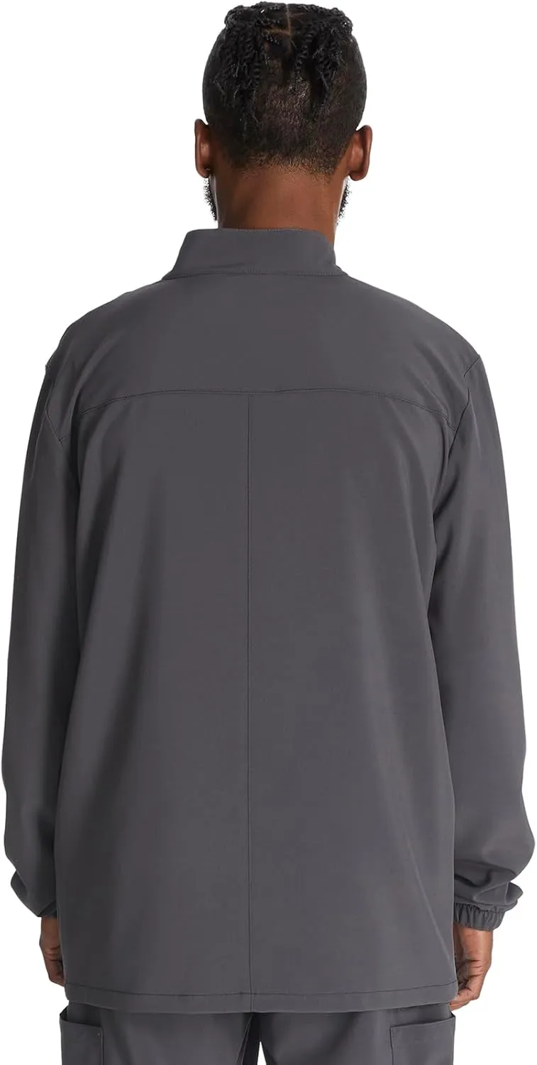 Dickies Men's Zip Front Jacket with 3 Pockets 360 Stretch and Moisture Wicking Fabric DK342