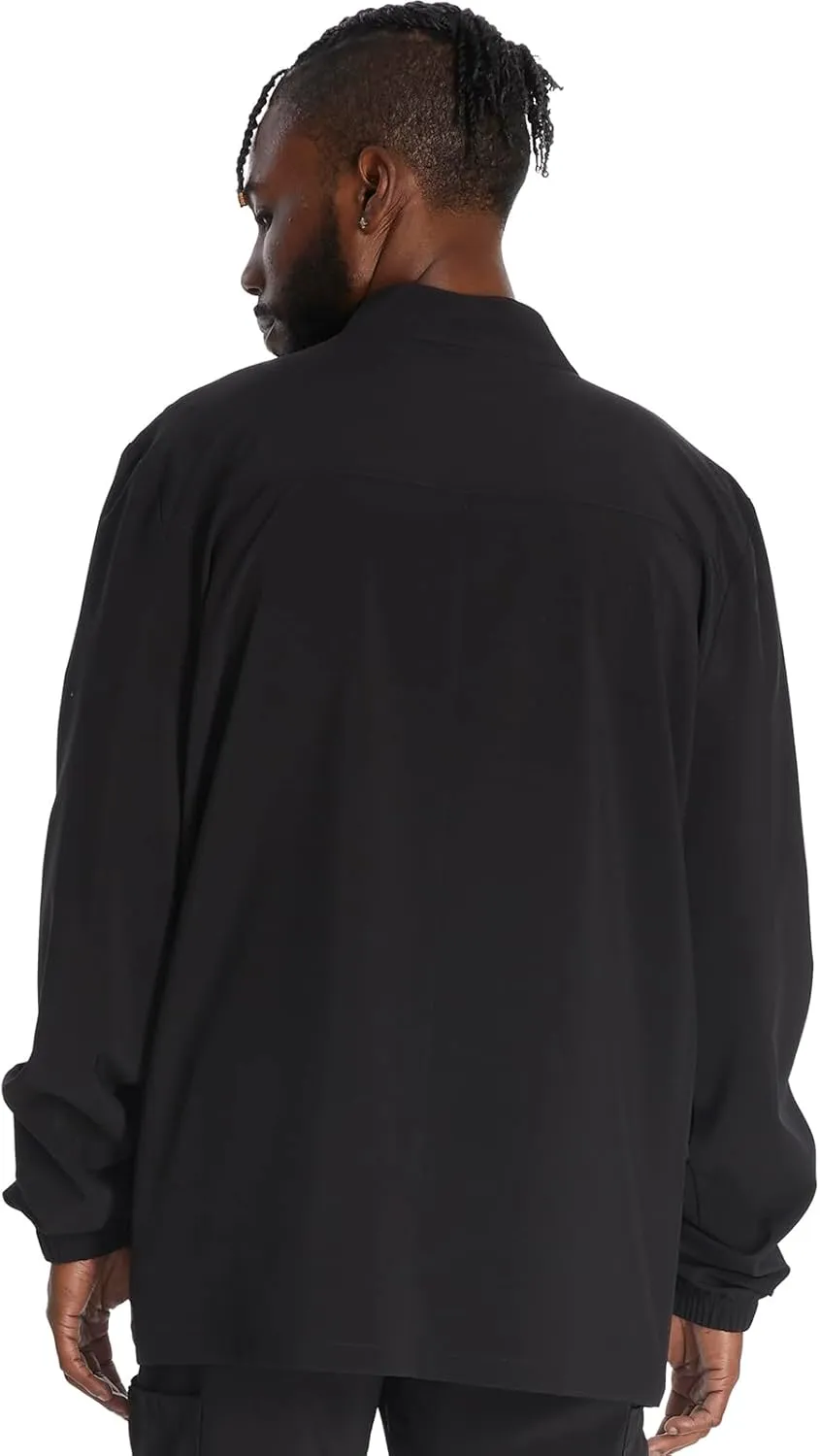 Dickies Men's Zip Front Jacket with 3 Pockets 360 Stretch and Moisture Wicking Fabric DK342