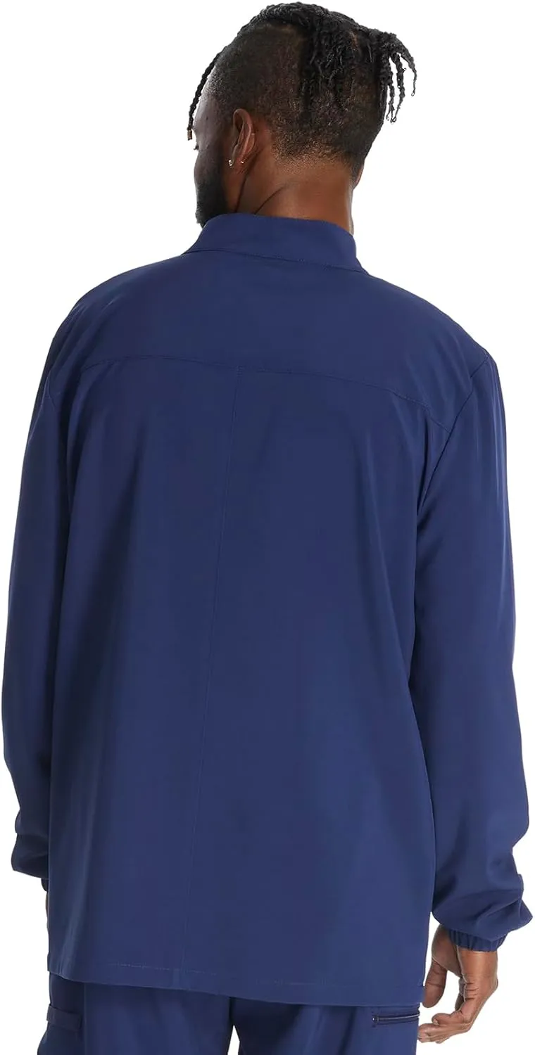 Dickies Men's Zip Front Jacket with 3 Pockets 360 Stretch and Moisture Wicking Fabric DK342