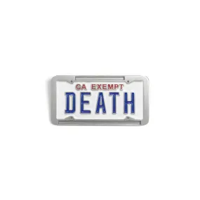 Government Plate Enamel Pin