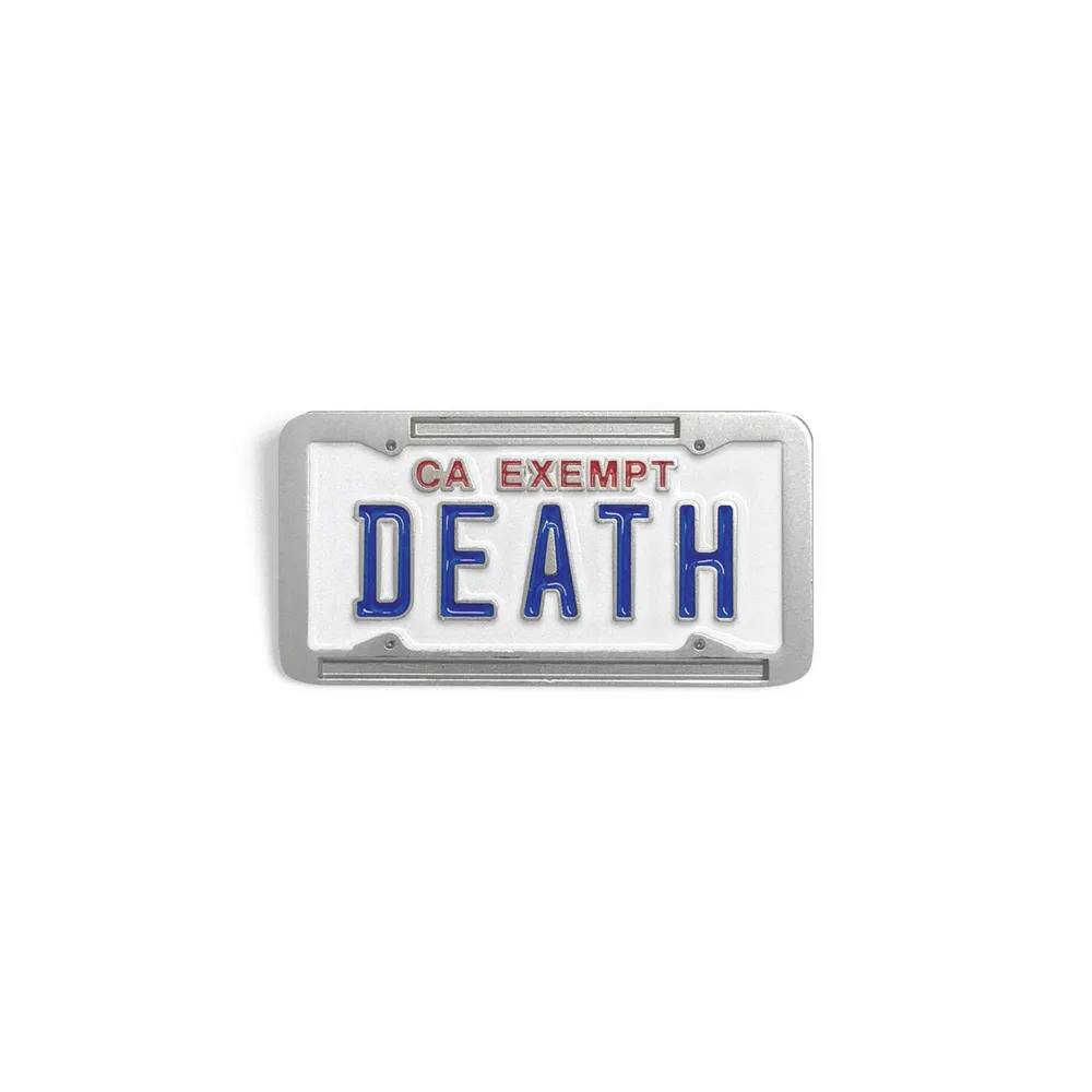Government Plate Enamel Pin