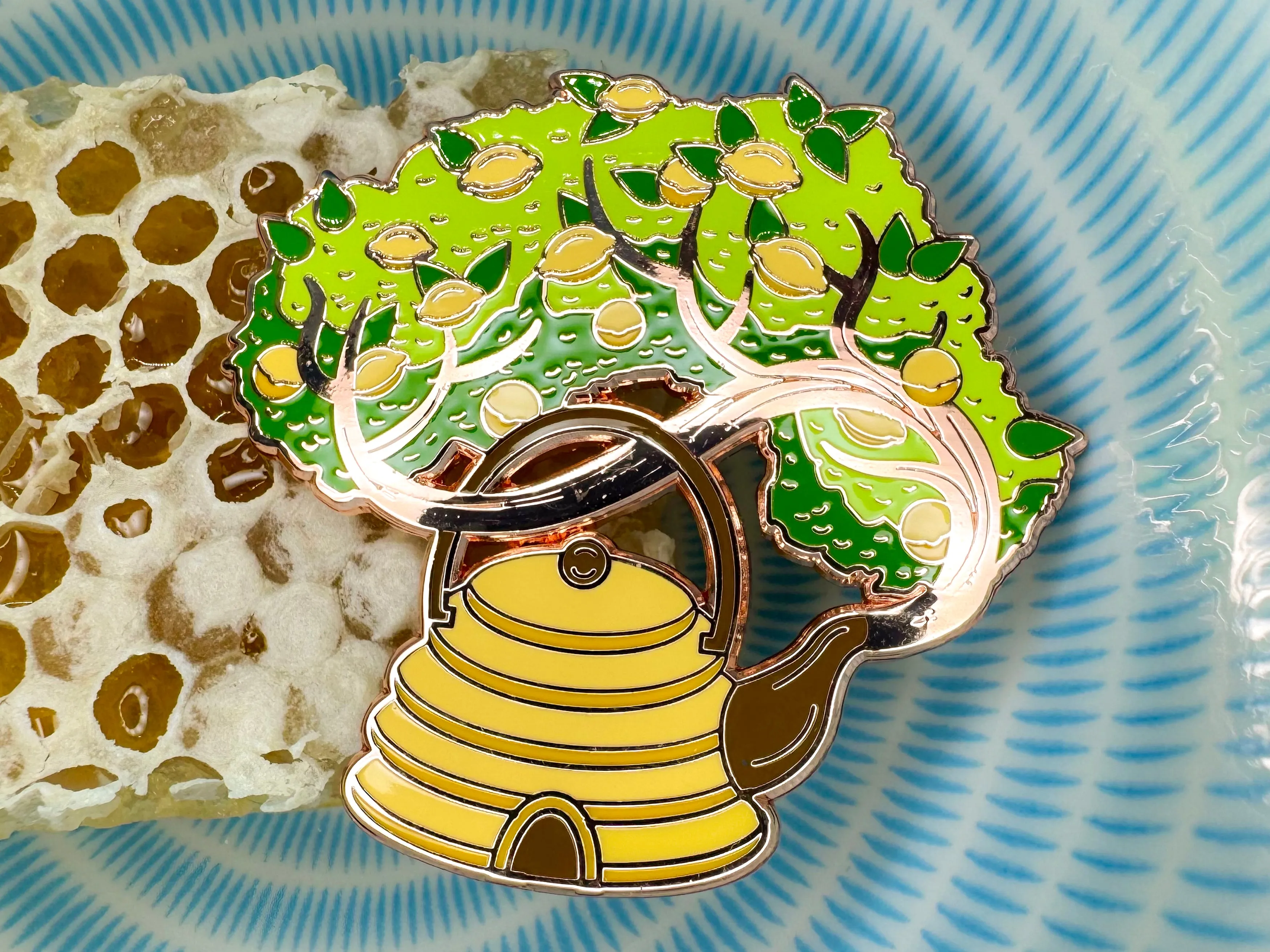 Honey Lemon Tea Pin