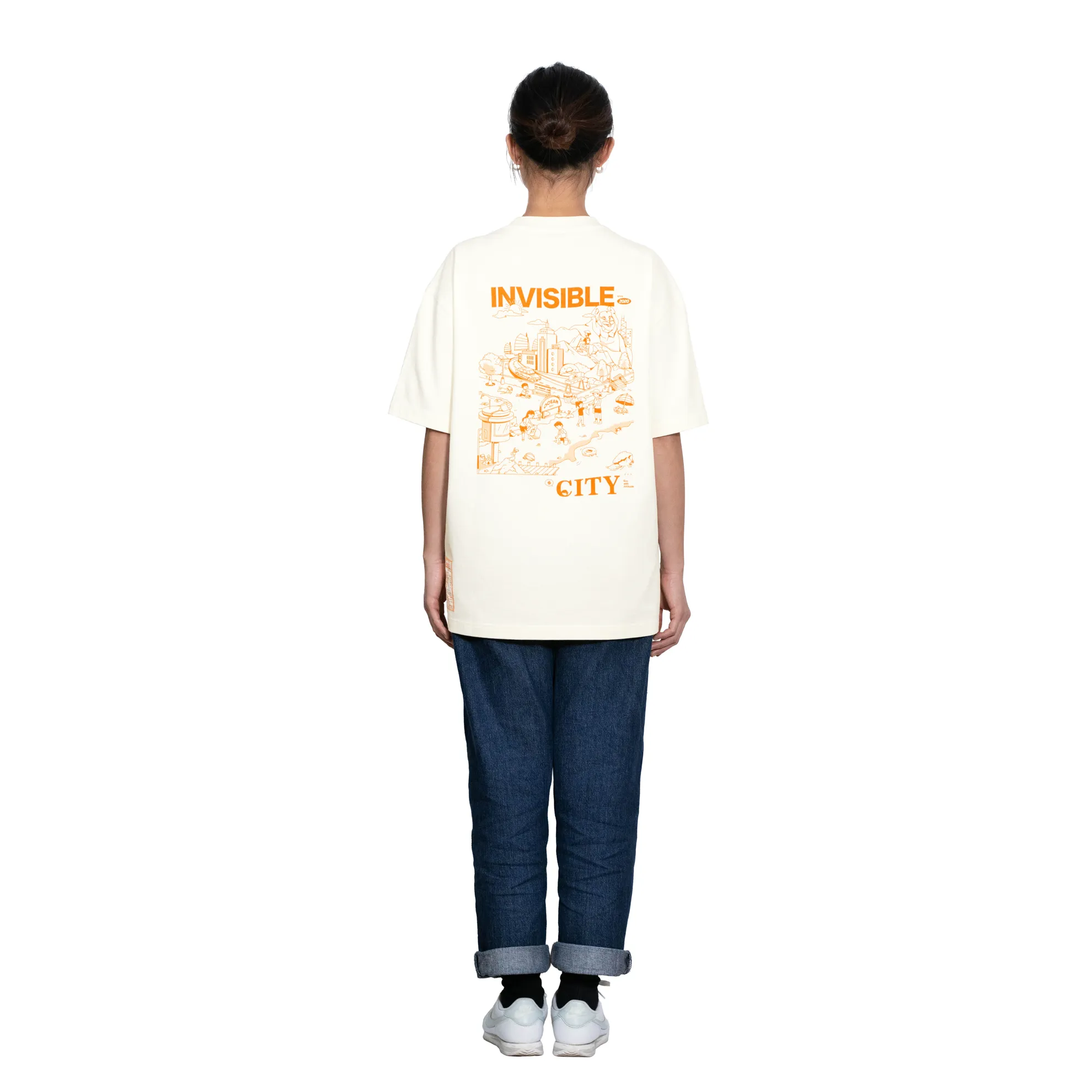 Invisible Tee 100% Heavyweight Deadstock Cotton
