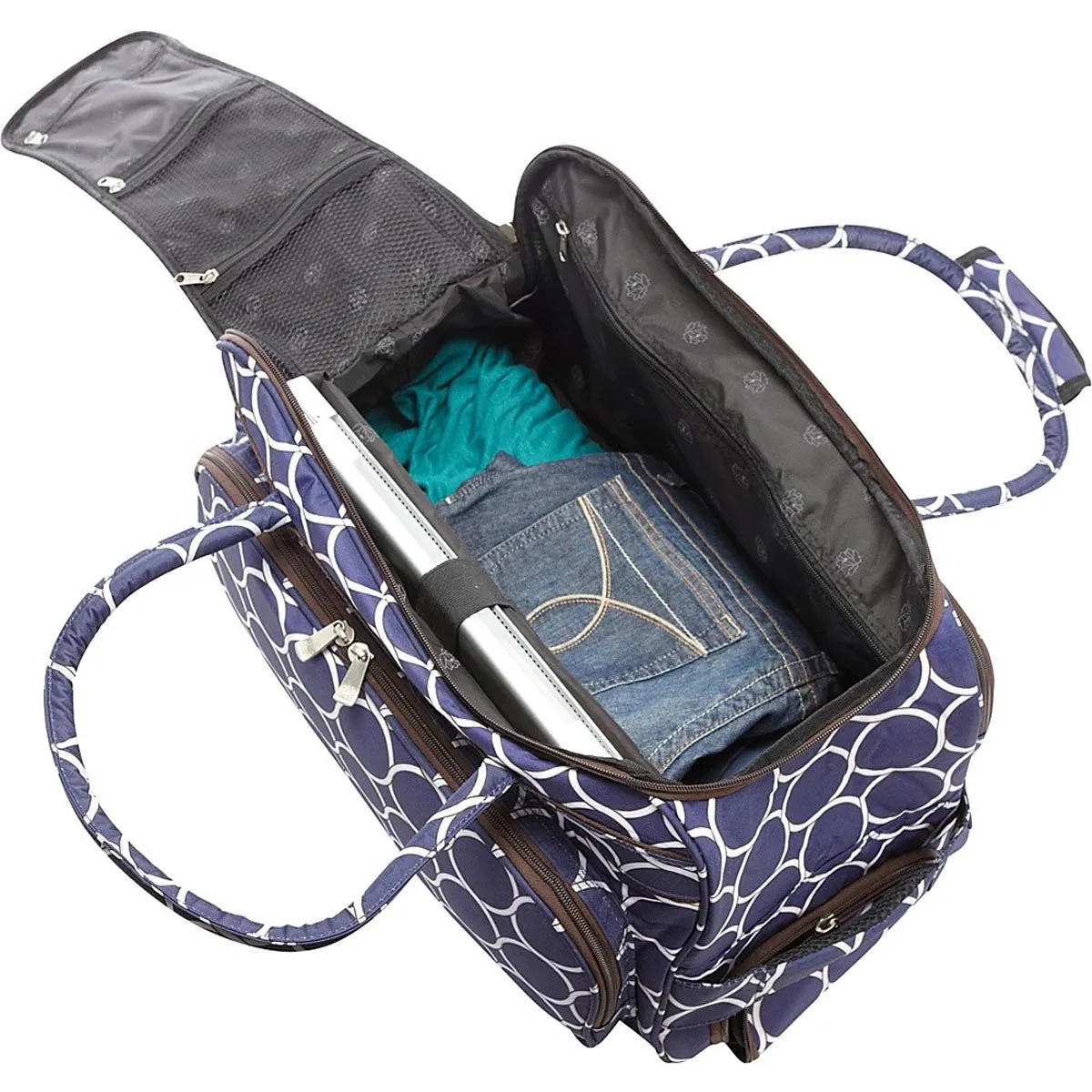 Jenni Chan Aria Park Ave Soft Carry All Duffel