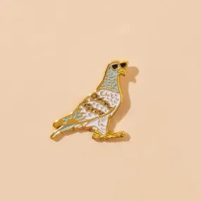 Pigeon Enamel Pin