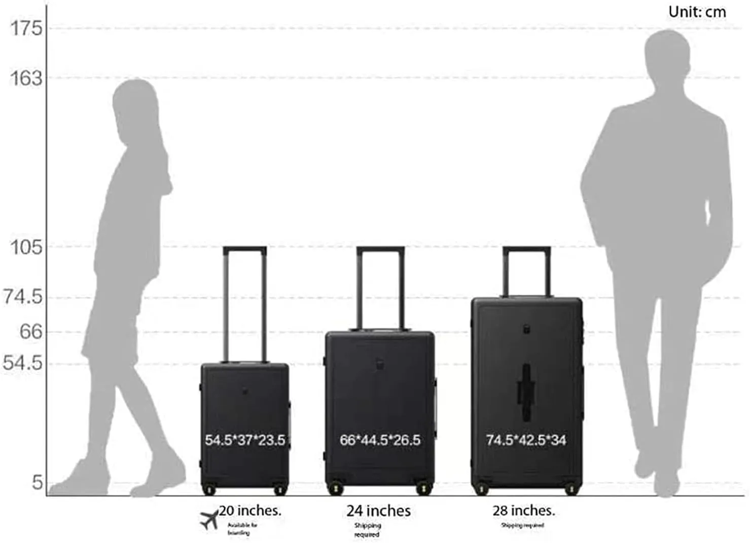 Portable Suitcase Expandable Suitcases Portable Luggage Multifunctional Divider Suitcases With Wheels Travel Business Carry On Luggage Smooth to use (D 24inch)