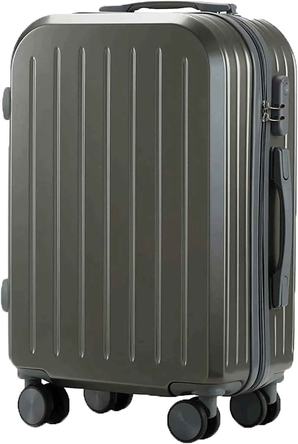 practical Luggage Suitcases With Wheels Portable Luggage Large Capacity Storage Hard Shell Suitcases Security Combination Lock Carry On Luggage easy to move