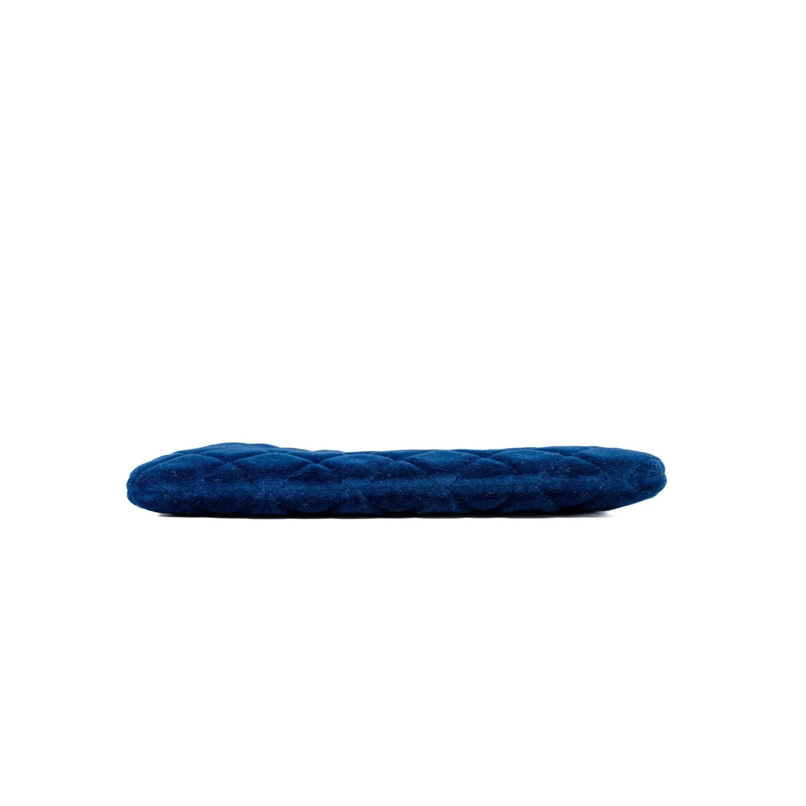 Reissue 2.55 Small O-Case Pouch Velvet Blue Ghw Seri 29