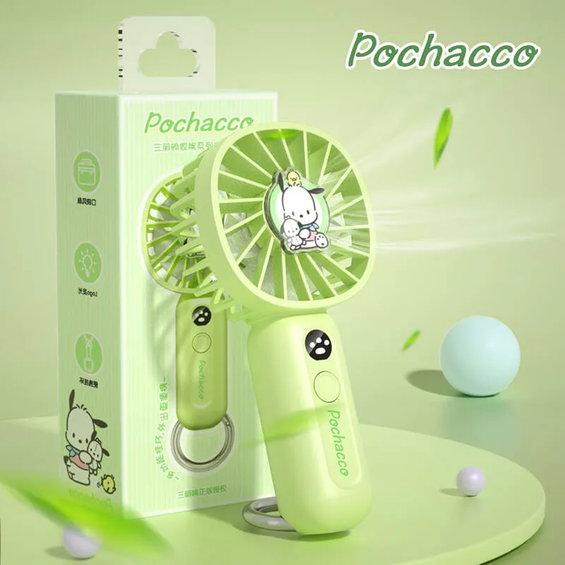 Sanrio Handheld Pocket Fan With Carabiner