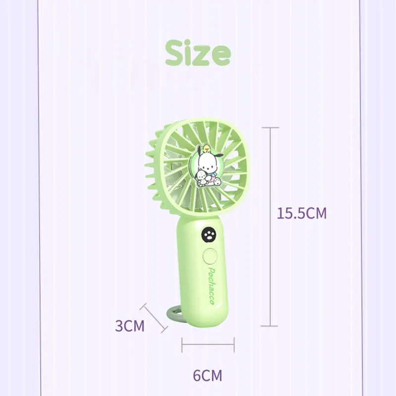 Sanrio Handheld Pocket Fan With Carabiner