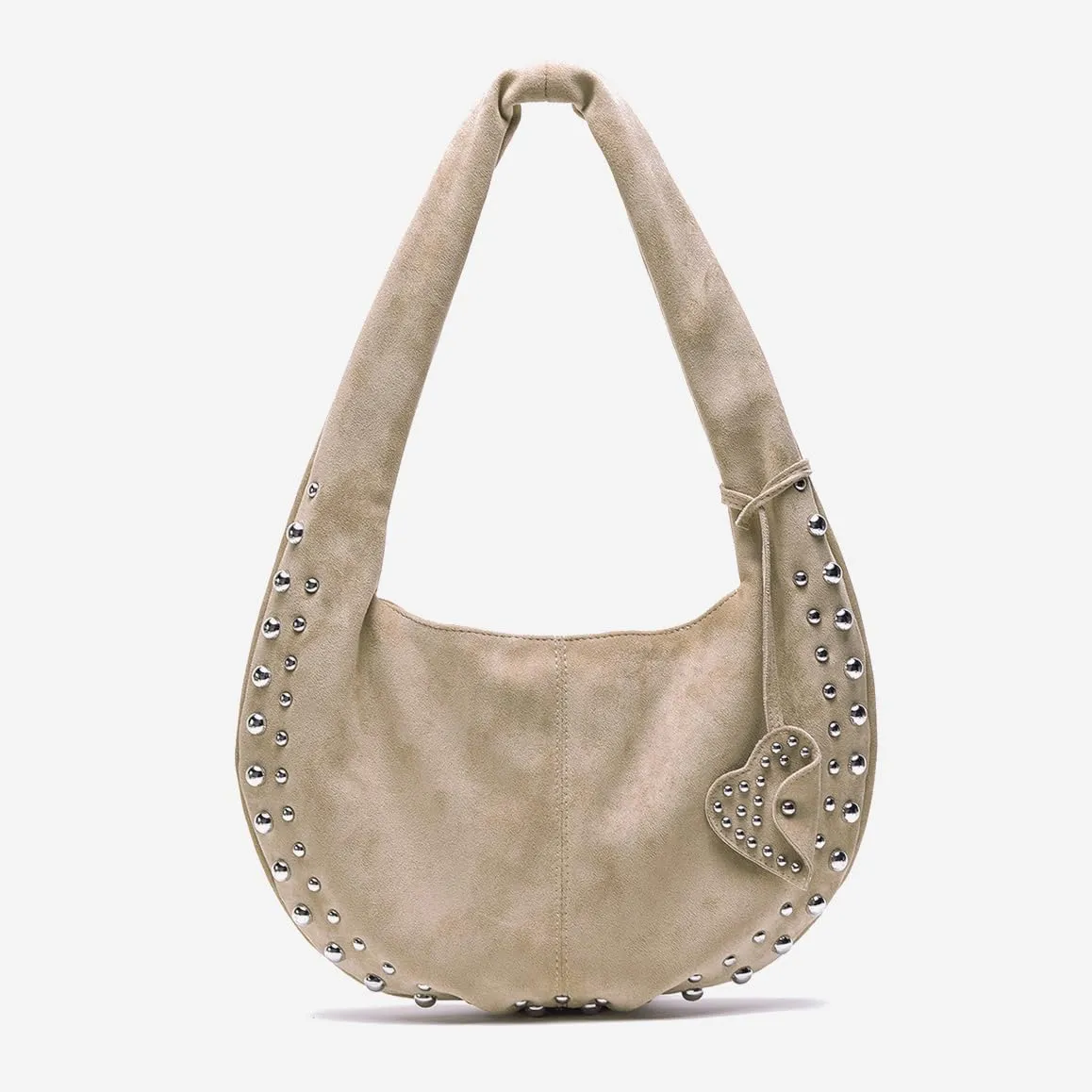 Studded Purses Y2k Shoulder Bag Vegan Leather Shouder Purse Suede Handbag Fall Suede Purse 2000s Vintage