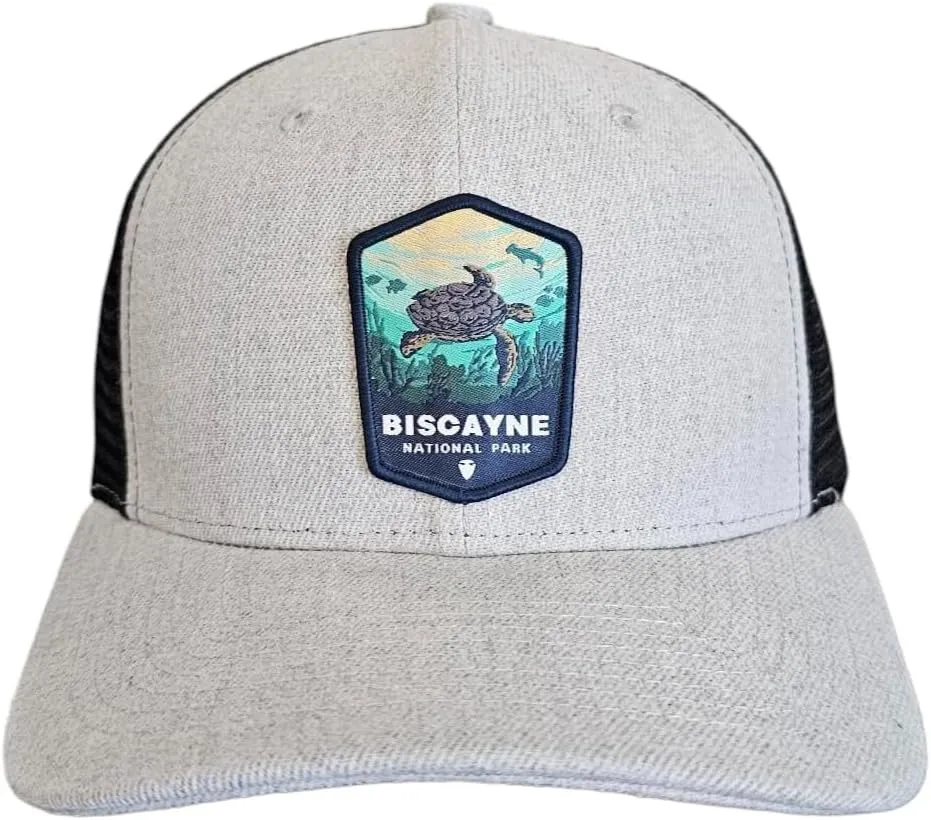 Stylish Biscayne Florida Snapback for Outdoor Enthusiasts National Park