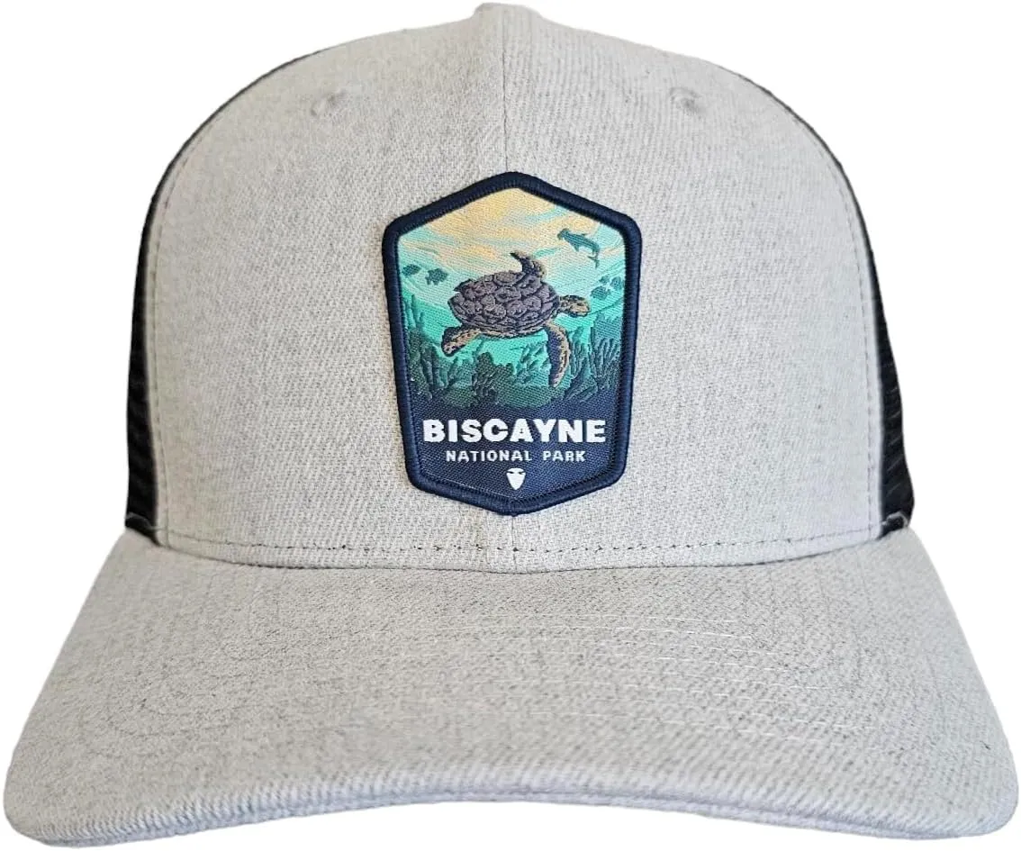 Stylish Biscayne Florida Snapback for Outdoor Enthusiasts National Park