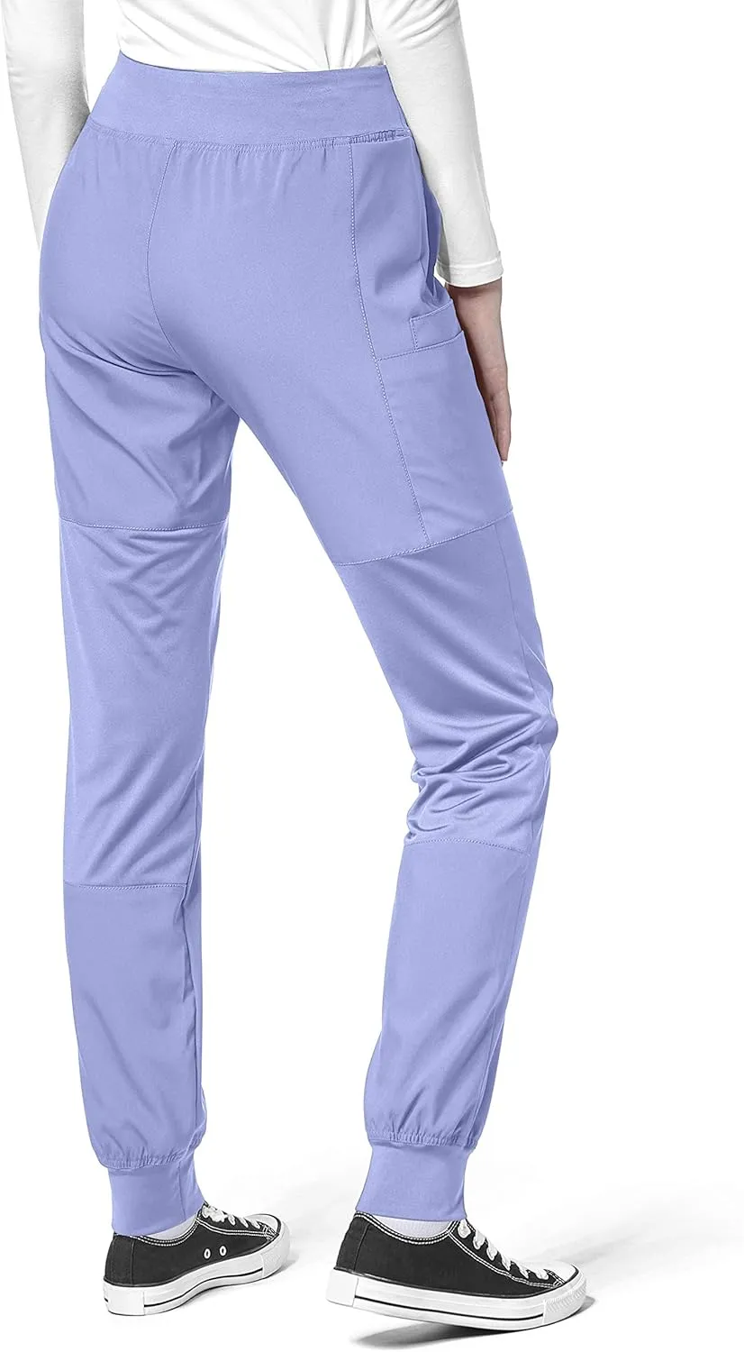 WonderWink Women's 5555 Comfort Waist Cargo Jogger Scrub Pant