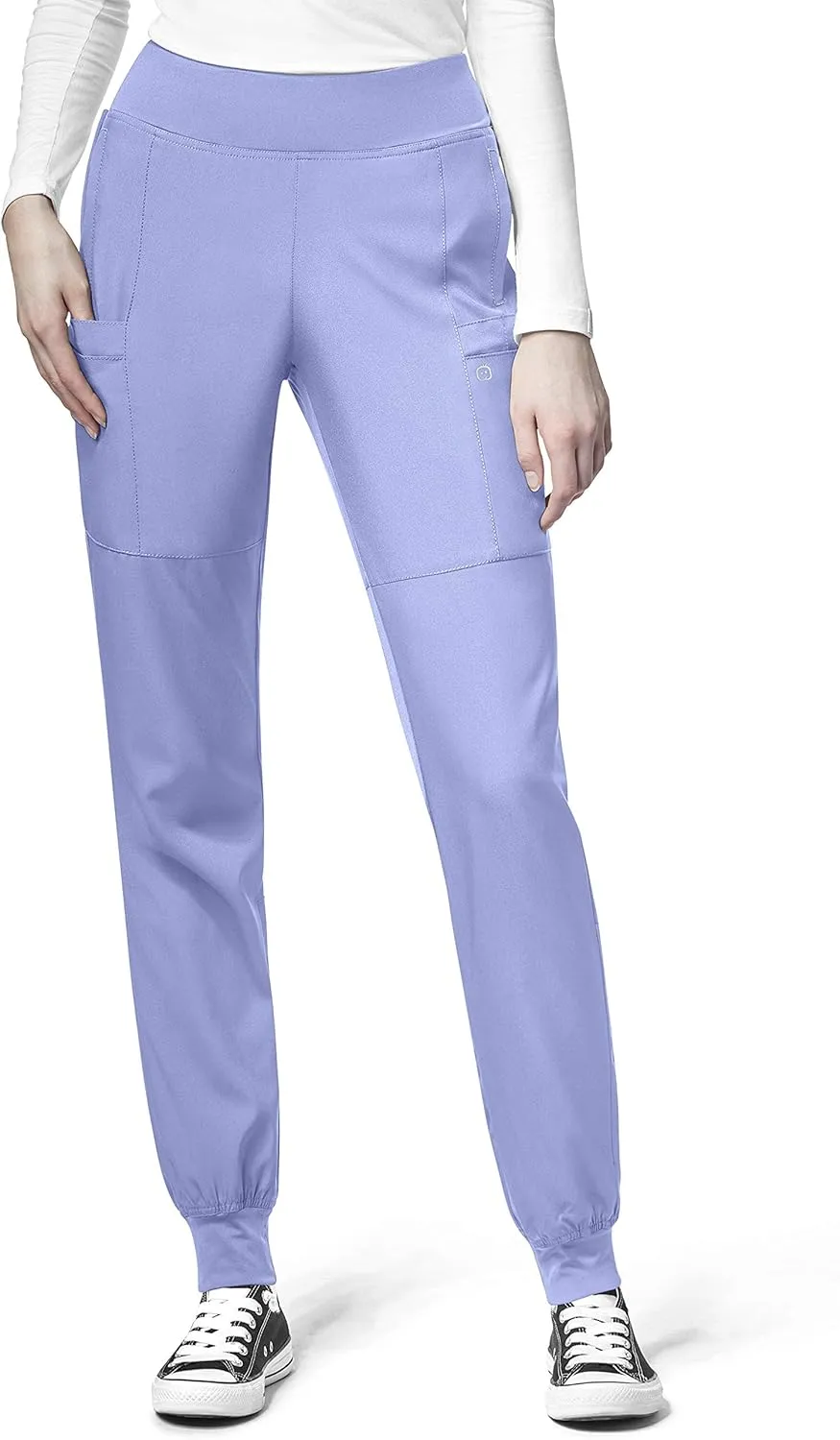 WonderWink Women's 5555 Comfort Waist Cargo Jogger Scrub Pant